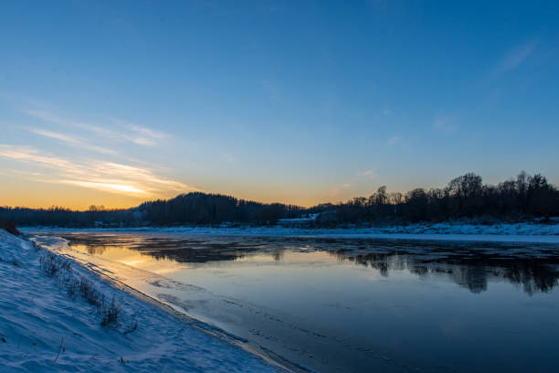 istock frozen ice and snow in river in winter 1088663530