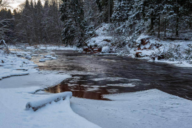 istock frozen ice and snow in river in winter 1088663566