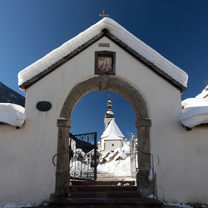 Bavaria, Berchtesgaden, Bridge - Built Structure, Church, Europe