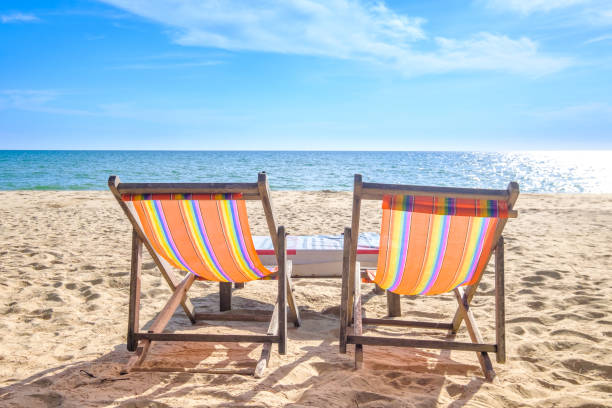 istock the chair on the beach 1088671462