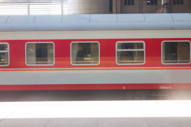 Window view of the train from Beijing to Hailar