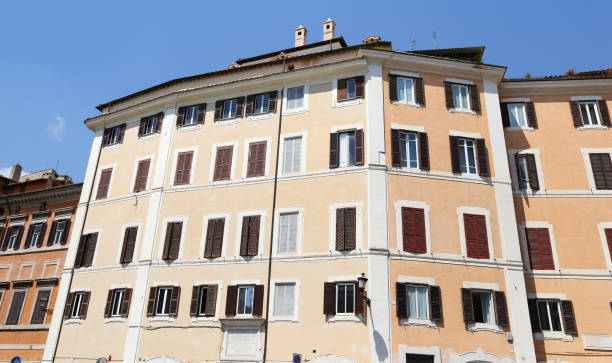 istock Facade of a Building in Rome, Italy 1088711182