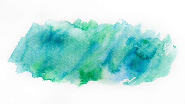 istock Abstract green watercolor background 1088712526
