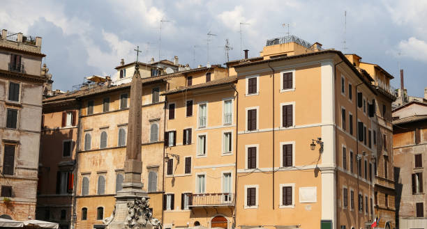 istock Obelisk in Pantheon Square - Piazza della Rotonda in Rome, Italy 1088712766