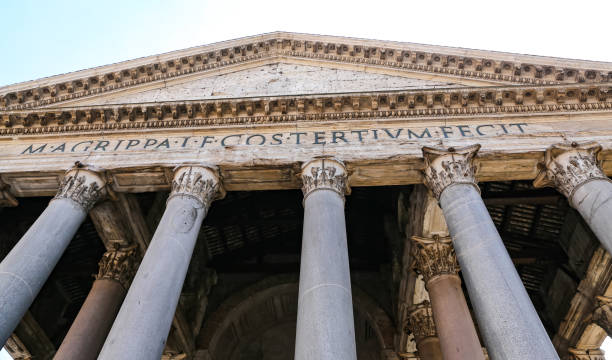 istock Facade of Pantheon in Rome, Italy 1088712778