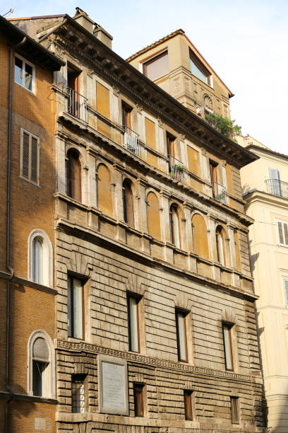 istock Facade of a Building in Rome, Italy 1088712828