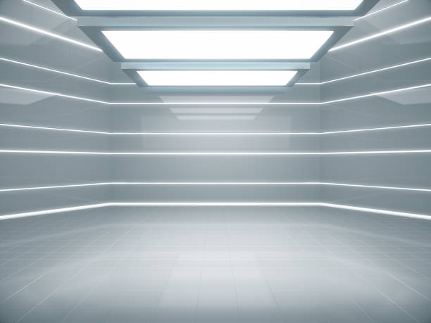 Platform for design,Blank product stand with light glow,Future background
