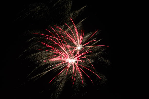 istock Fireworks light up the sky with display. 1088715060