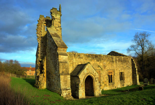 istock Ruined Church at Wharram Percy 1088717982