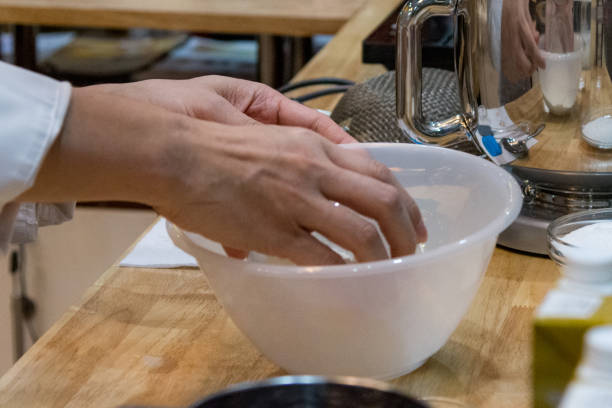istock Chef cooking food in the kitchen, Chef preparing food 1088727768