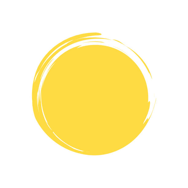 Sun Abstract Sun circle logo stock illustrations