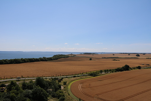 Agriculture at Island Rügen, Baltic Sea Germany