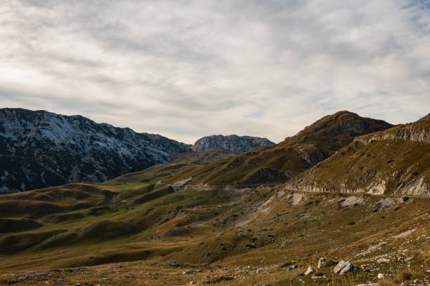 istock Mountain landscape in the autumn cloudy day 1088760720