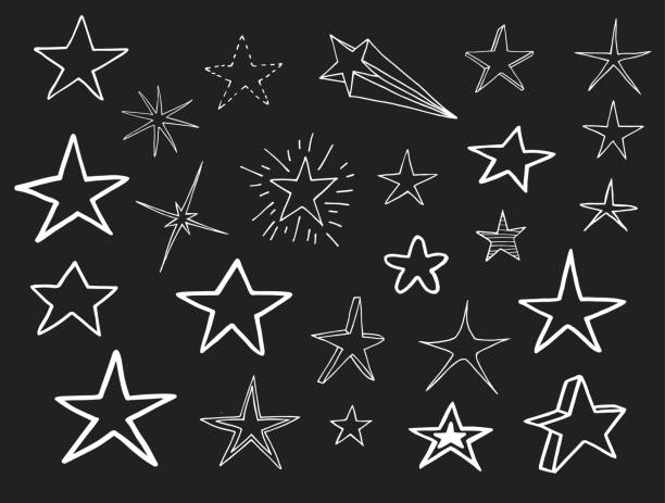 Star Doodles These are a variety of stars that you can use for your graphic or illustration. They are also easy to use and you can change them to any colors you want. ian stock illustrations