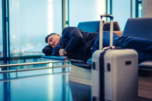 istock Passenger Relaxing at the Airport 1088763208