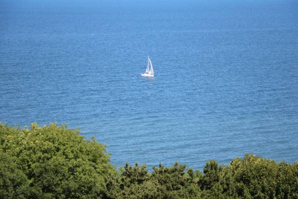 istock Sailboat in Baltic Sea between Germany and Sweden 1088763942