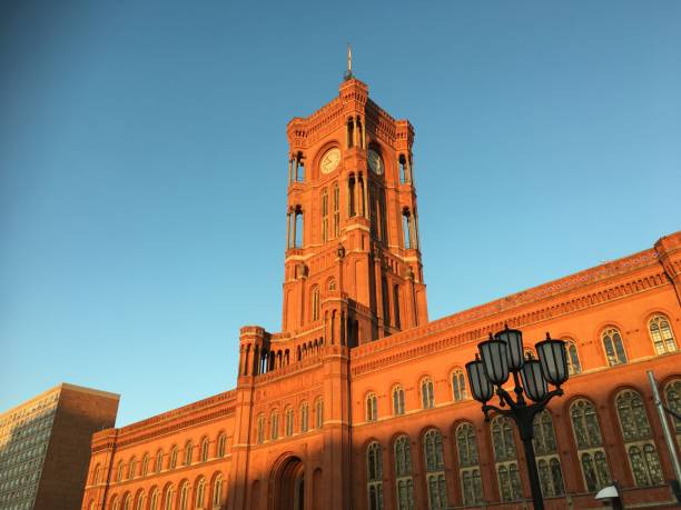 istock Red City Hall in Berlin 1088766800