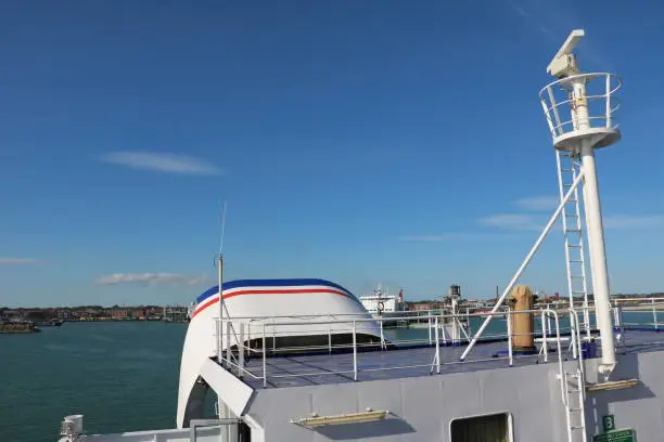 Photo of On a big car ferry between Germany and Sweden