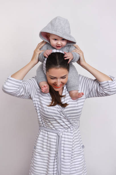 istock Mother and baby have fun. 1088774960