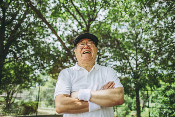 istock Asian senior men and portrait 1088786006