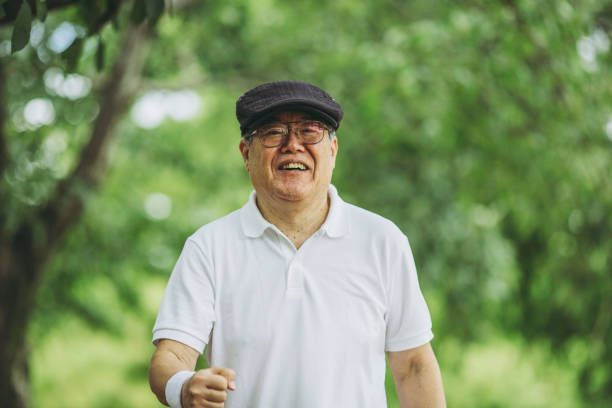 istock Asian senior men and portrait 1088786088
