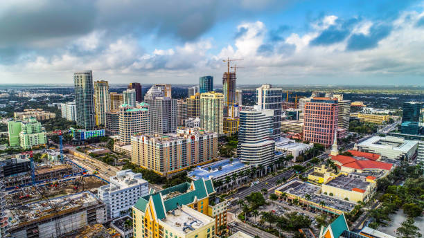 istock Downtown Fort Lauderdale Florida Aerial 1088794216