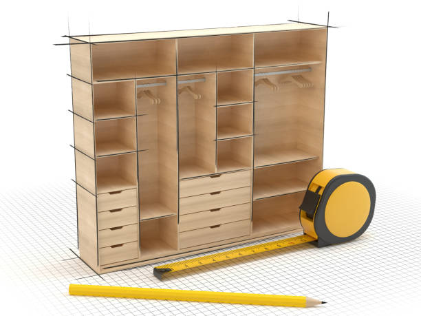 istock Project of the wardrobe, illustration 1088802540