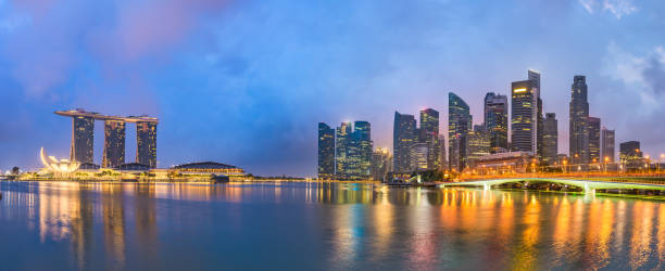 istock Singapore skyline at the bay. 1088807970
