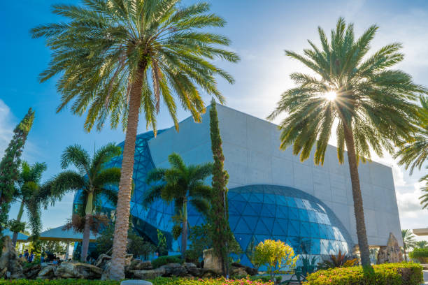 Salvador Dali Museum St. Petersburg, FL, USA - December 29, 2018: The Salvador Dali Museum is home to a large collection of works by the surrealist painter. salvador dali stock pictures, royalty-free photos & images