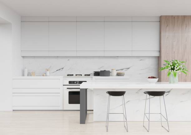 istock Modern kitchen room interior,Modern restaurant room,Modern coffee shop interior 1088840366
