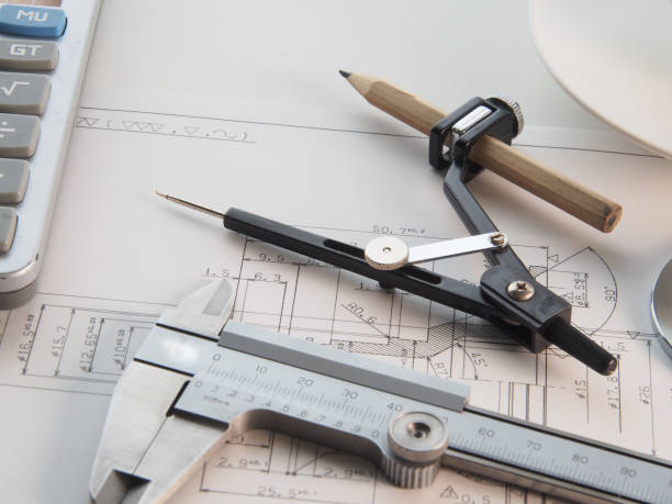 istock The compass and the vernier caliper 1088840394