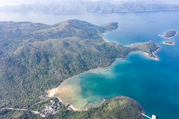istock Landsacpe and coastline in Sai Kung 1088855428