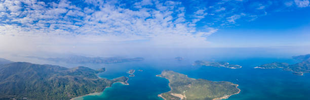This is about Landsacpe and coastline in Sai Kung