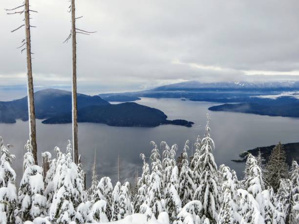 istock A gorgeous winter landscape on Cypress Mountain overlooking the ocean below 1088863228