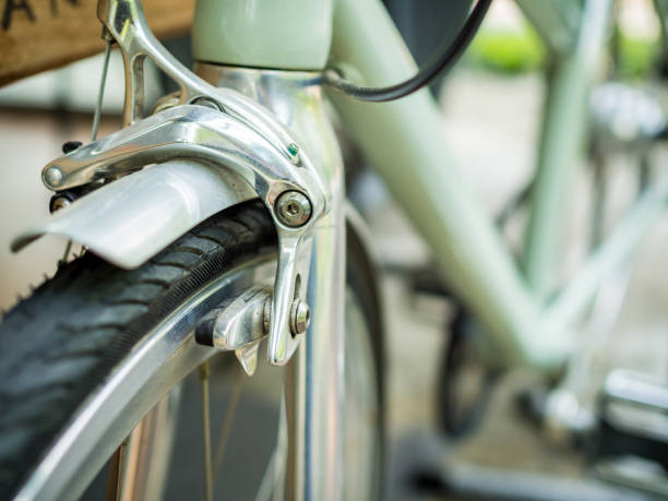 istock Close-up vintage bicycle wheel 1088866462