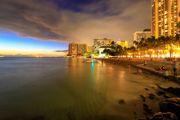 istock Famous Waikiki Beach, O'ahu, Hawaii 1088866580