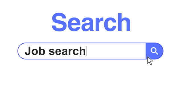 Browser or web page with a search box for internet searching
