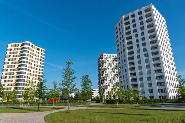 istock Modern multistory apartment buildings 1088875716