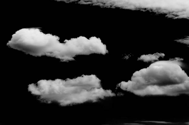 istock Texture. background. Drawing. Photo for designers, a cloud on a black background 1088876014