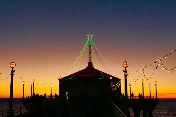 istock Christmas Lights on the Pier 1088877976