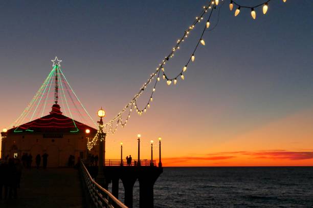 istock Christmas Lights on the Pier 1088877978