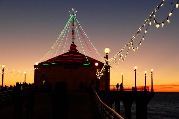 istock Christmas Lights on the Pier 1088878014