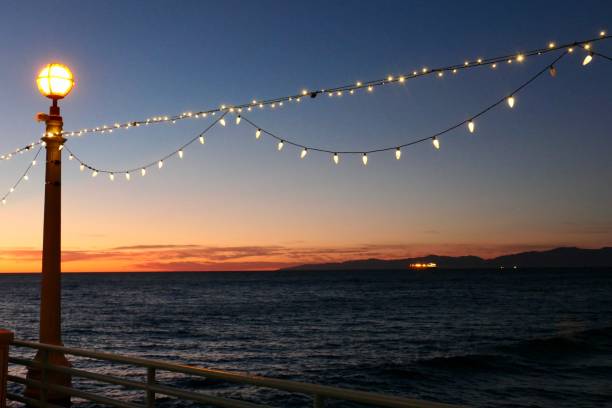 istock Christmas Lights on the Pier 1088878044