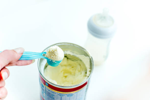 istock Baby powder milk formula in a can 1088880820