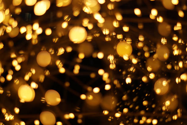 istock The golden bokeh blurred abstract pattern background. 1088886994