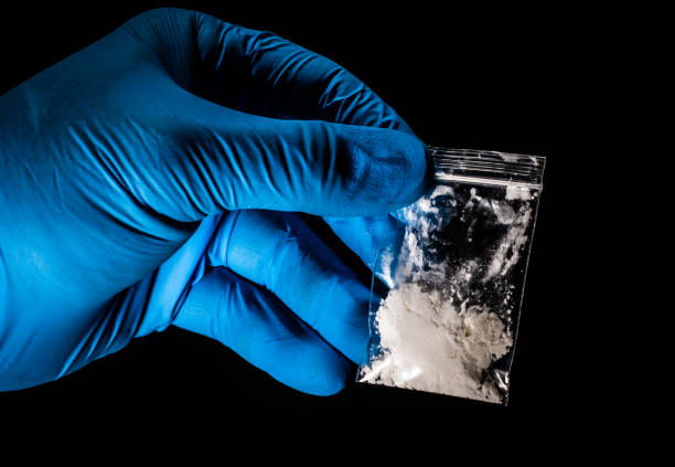Fentanyl Illegal fentanyl is safely handled and contained. fentanyl stock pictures, royalty-free photos & images