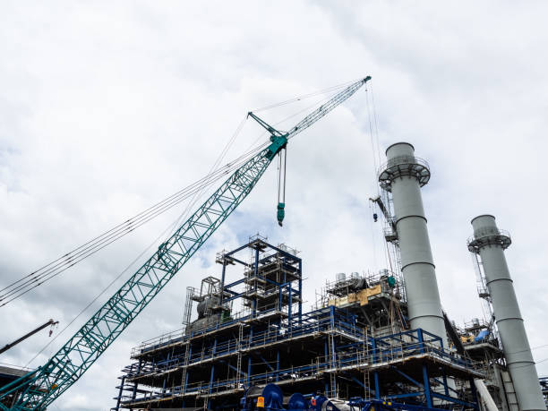istock Construction site of power plant 1088911748