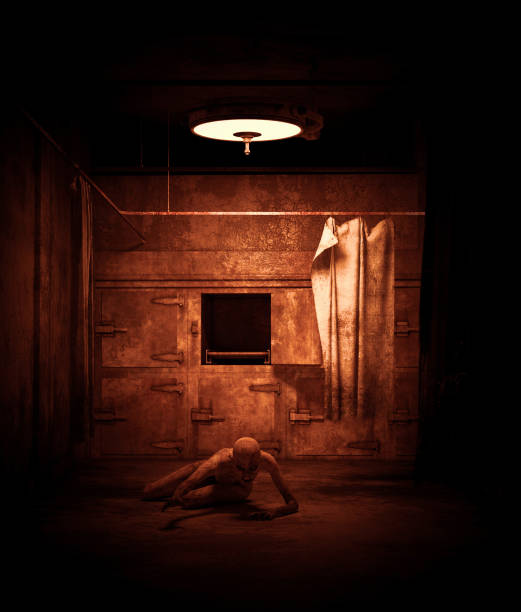 istock Ghost woman in abandoned building 1088914384