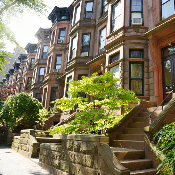 istock Row of Brownstones, Brooklyn, NYC. 1088922890