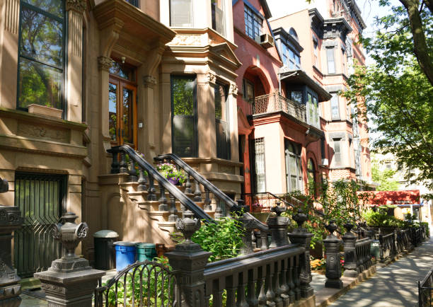 istock Row of Brownstones, Brooklyn, NYC. 1088922936